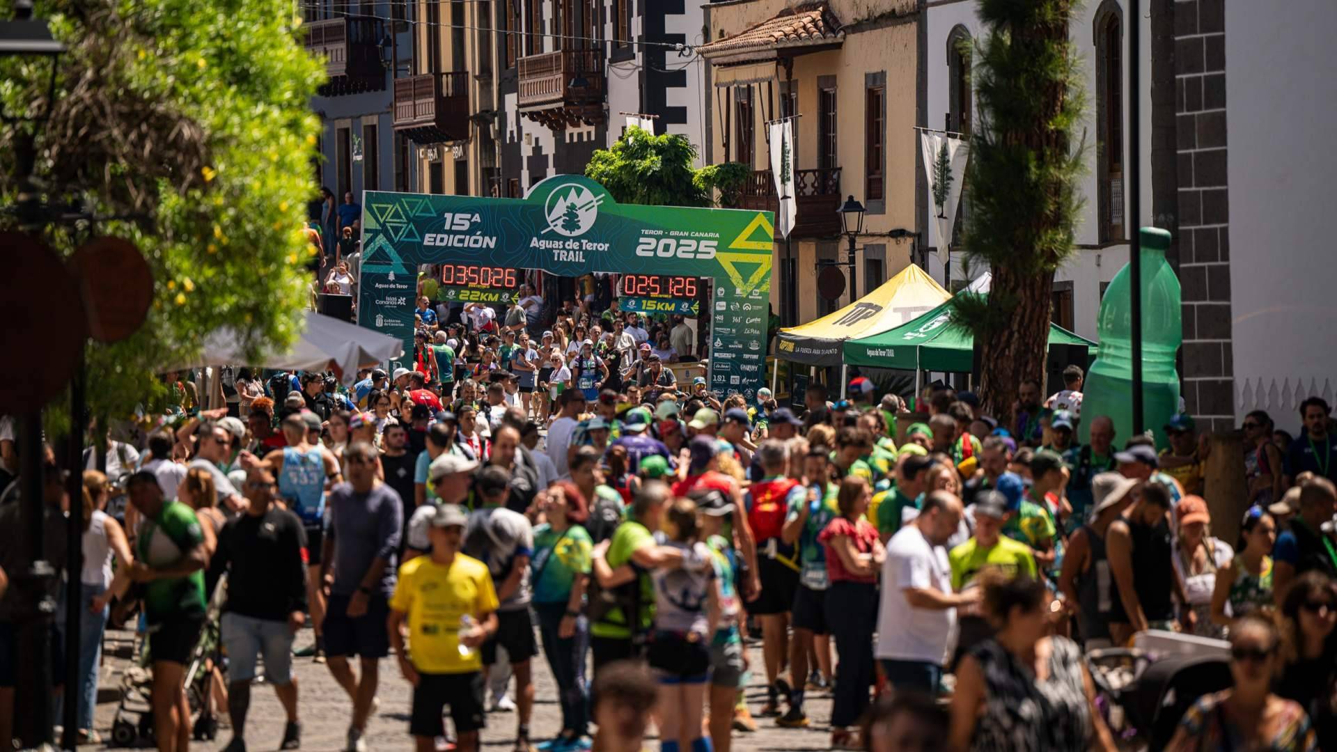 Las lluvias del invierno obligan a la Aguas de Teror Trail a buscar nuevos senderos